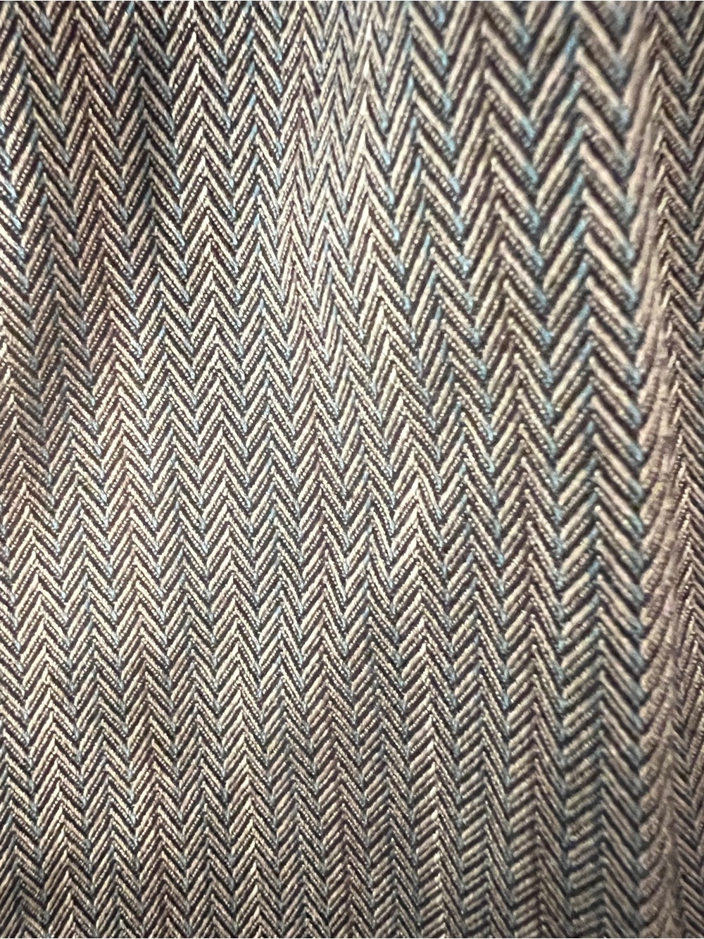 Tommy Hilfiger Carmen Herringbone Dress Pants Size 8 Brown Office Trouser - Picture 6 of 8